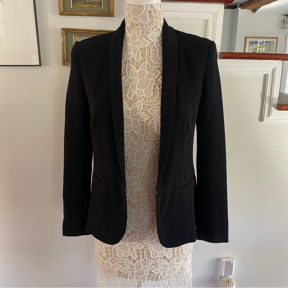 RAG & BONE Black Blazer Sz 2 - Picture 4 of 9